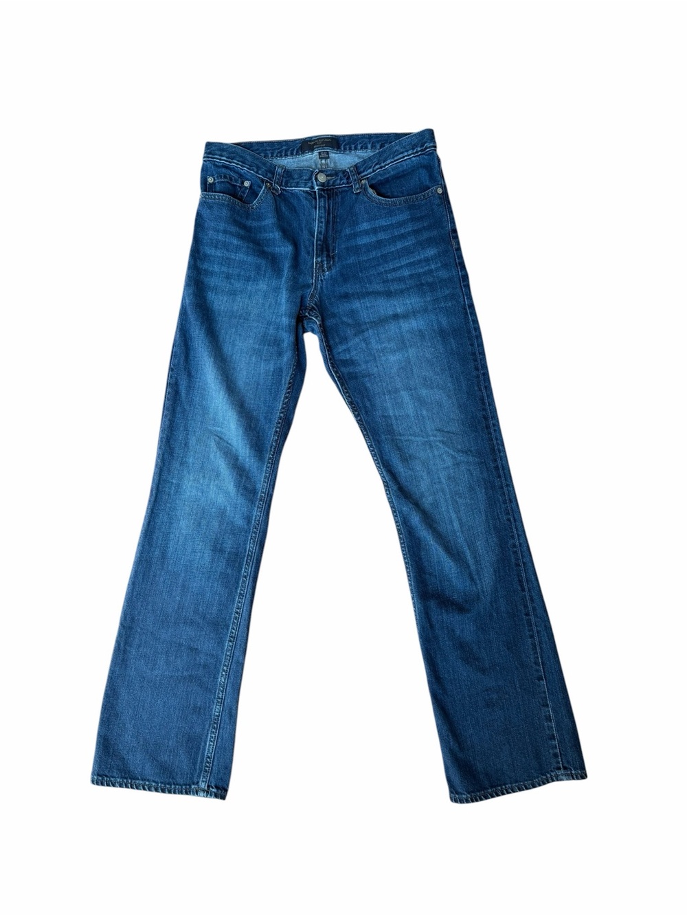Banana Republic Men's 32 x 34 Blue Bootcut Jeans - Picture 1 of 6